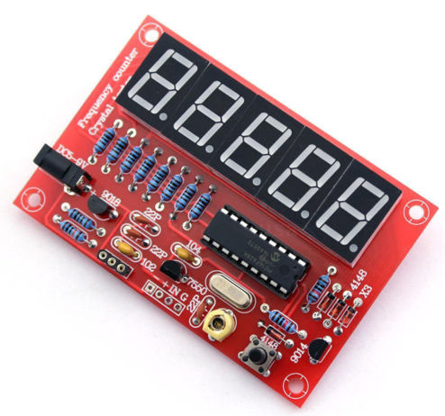 Stavebnice měřiče frekvence 1Hz - 50MHz