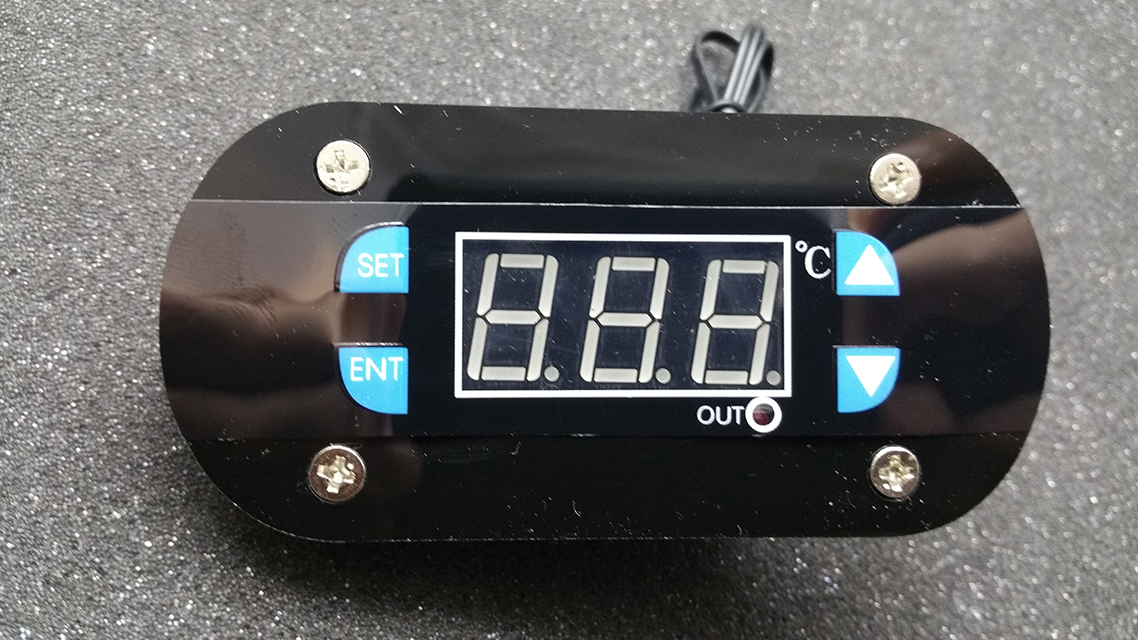 Digitální termostat -55 až 120 °C 12V do panelu
