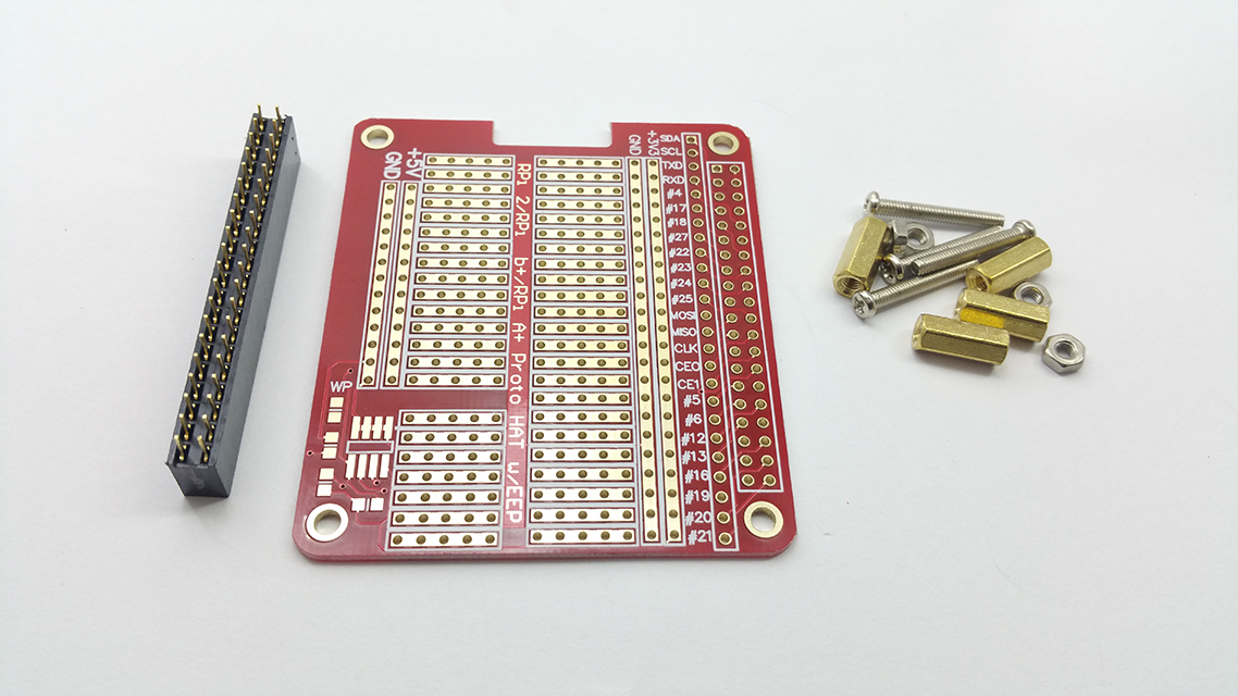 Shield HAT pro Raspberry PI univerzální
