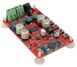 Digitální audio zesilovač bluetooth 2x25W