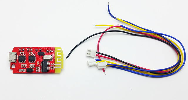 Digitální audio zesilovač bluetooth 2x3W