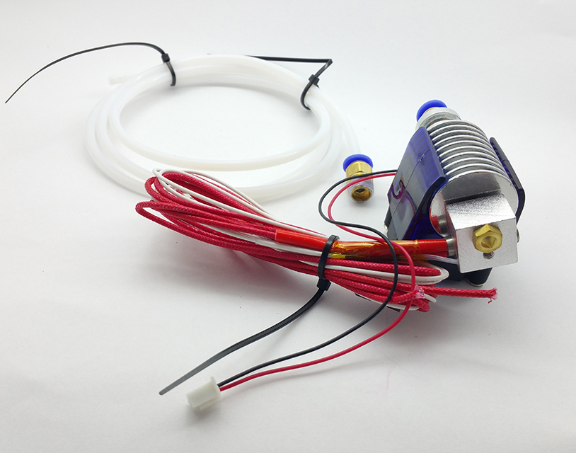 kompatibilní Hotend E3D V5 Bowden 1,75mm 0,4mm s tělískem a termistorem