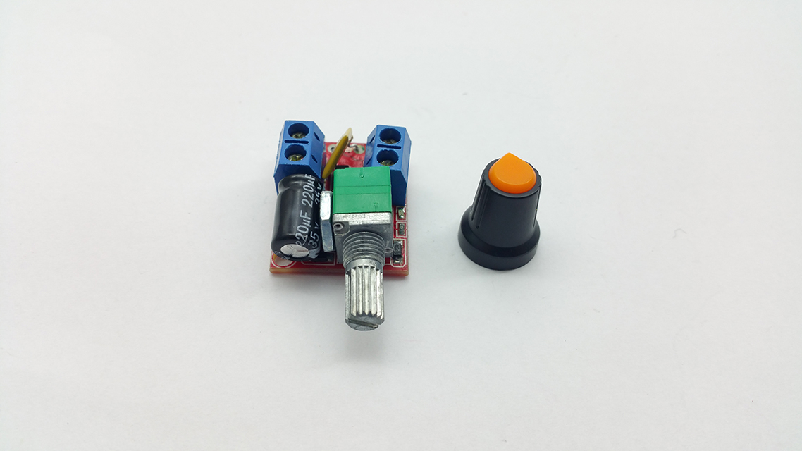 PWM generátor pro řízení otáček DC motoru 5A