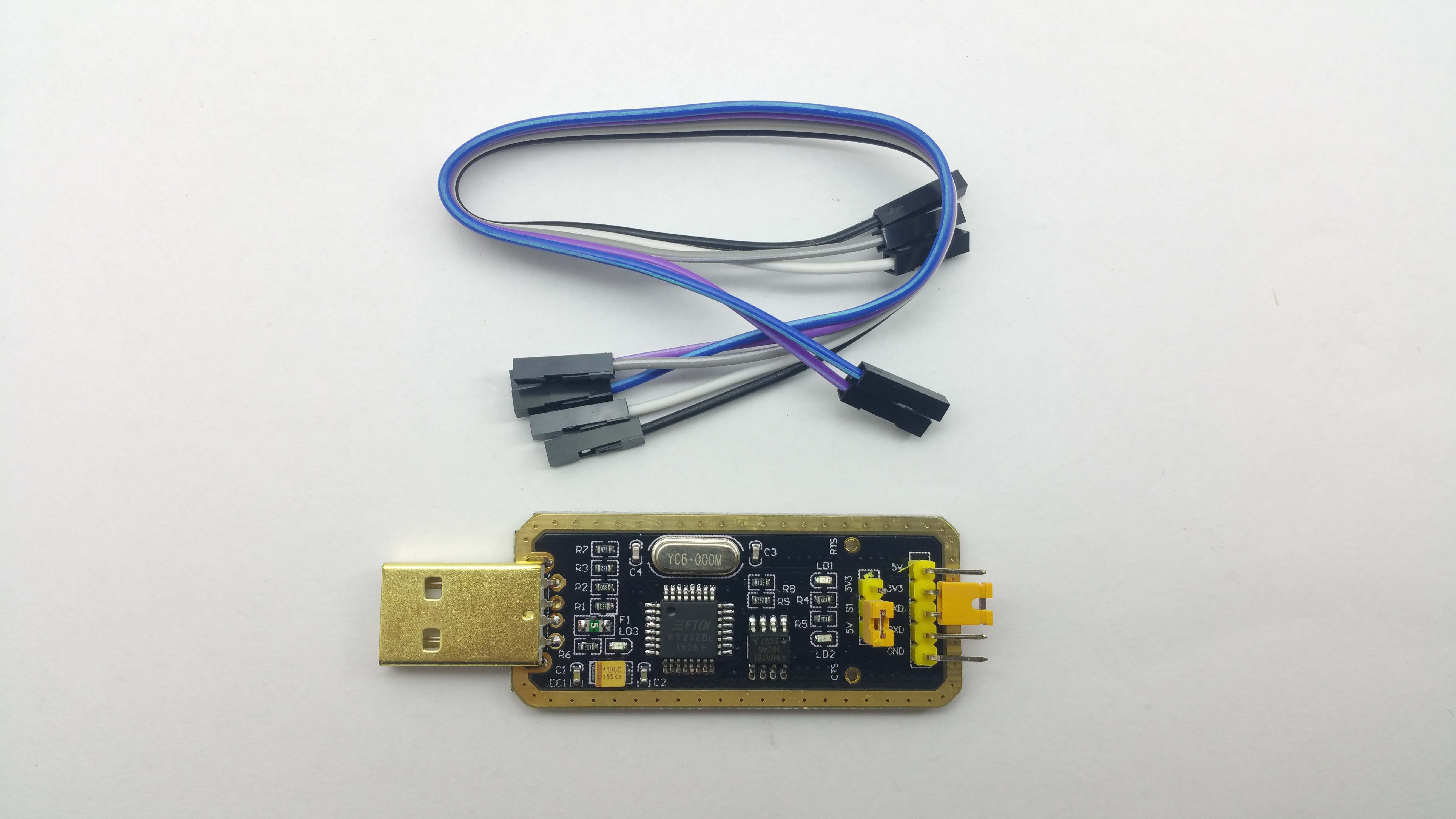 USB RS232 převodník FT232BL