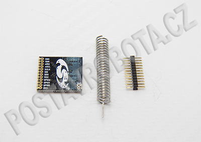 Mini 433Mhz komunikační modul Si4432