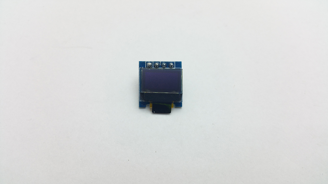 Mini OLED displej IIC bílý grafický 64x32 0.49"