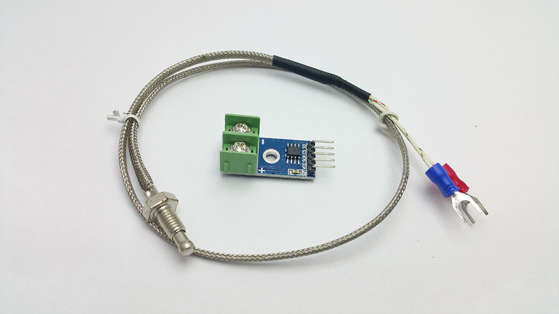 Termočlánek typu K  800C + Převodník MAX6675K