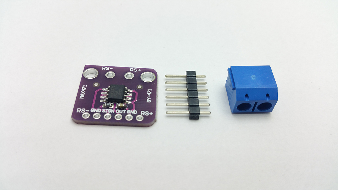 Ampérmetr MAX471 modul 3A proudový senzor