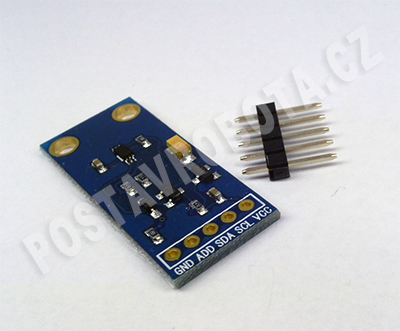 Digitální 16-bitový I2C senzor úrovně osvětlení BH1750FVI