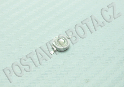 1W ultrafialová UV LED 365nm