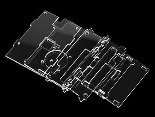 krabička pro 3,5" LCD dotykový displej a raspberry pi