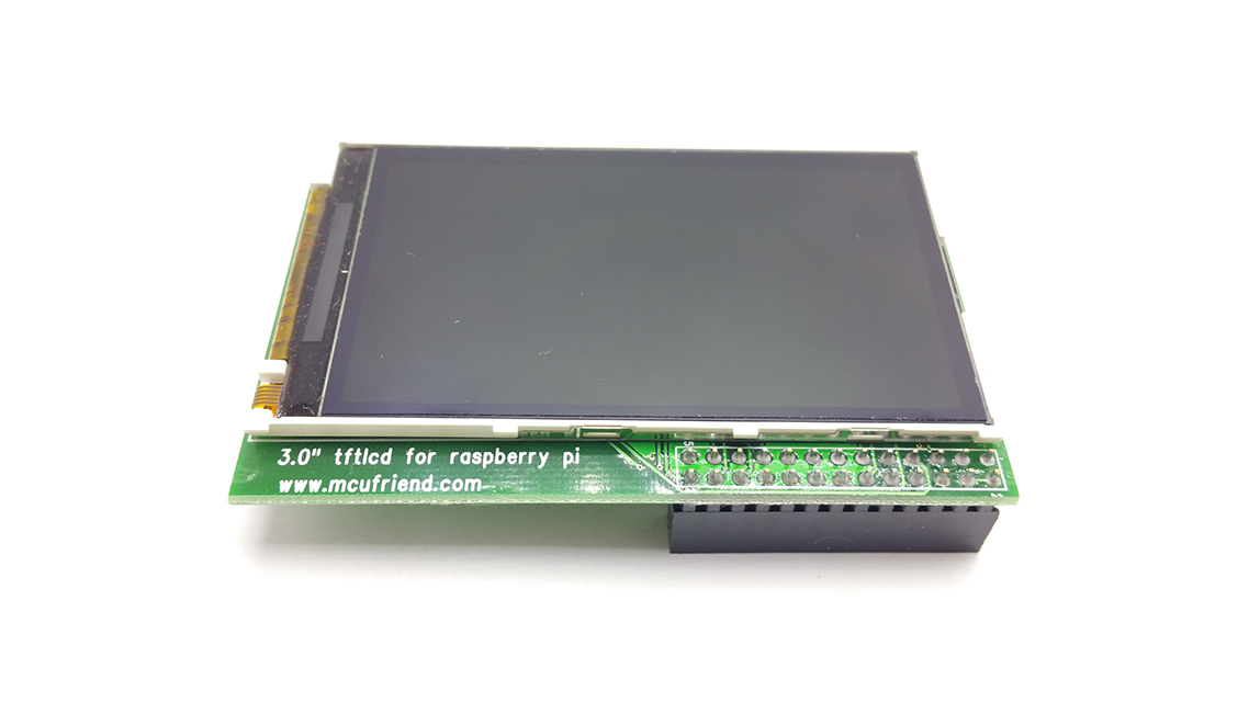 3" LCD displej pro raspberry pi 400x240
