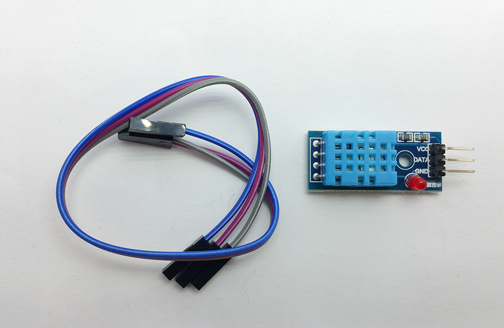 Senzor vlhkosti a teploty DHT11 modul