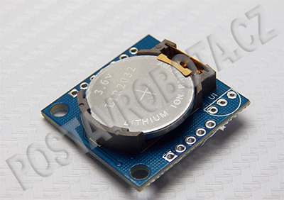 RTC modul reálného času DS1307 + baterie