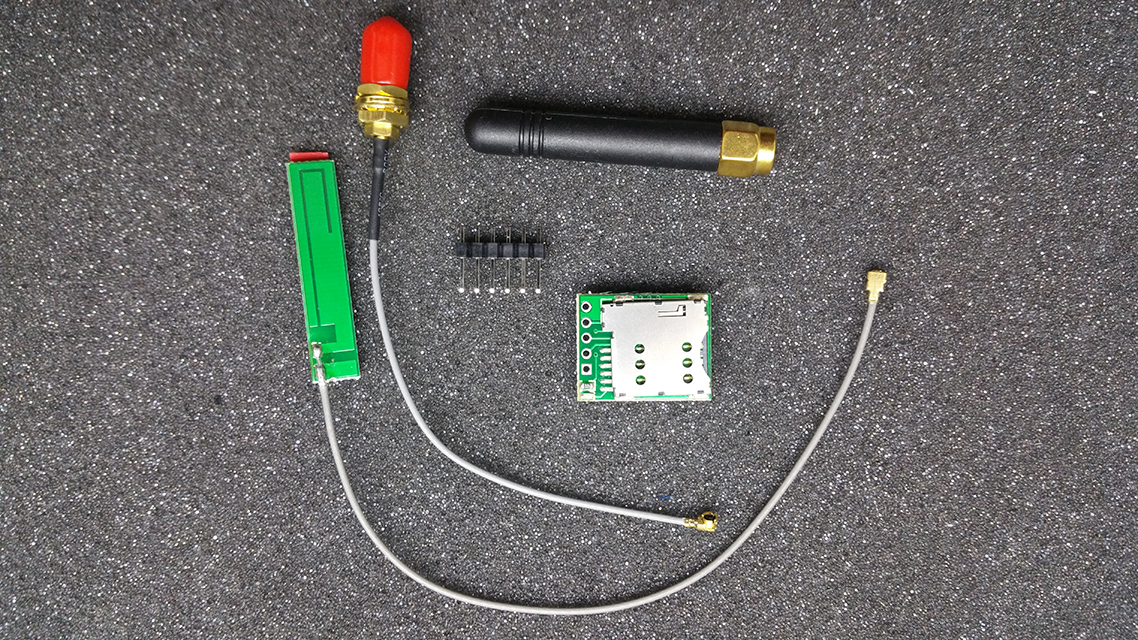 GSM modul SIM800L 900MHz 1800MHz + anténa