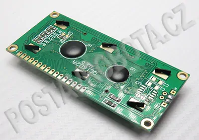 LCD displej znakový 16x2 modrý
