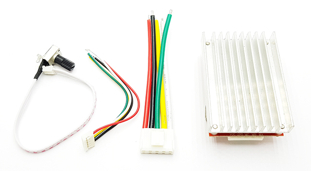 350W BLDC modul pro 3-fázový motor 5-36V