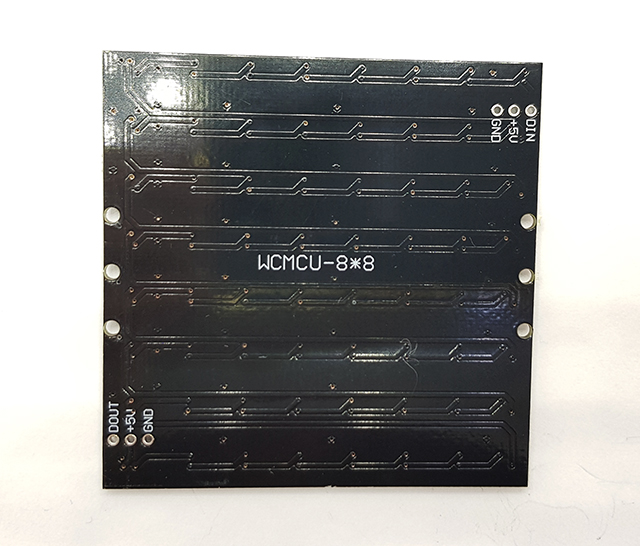 Adresovatelná LED matice 8x8 WS2812B  RGB