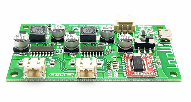 Audio stereo Bluetooth zesilovač 2x6W modul