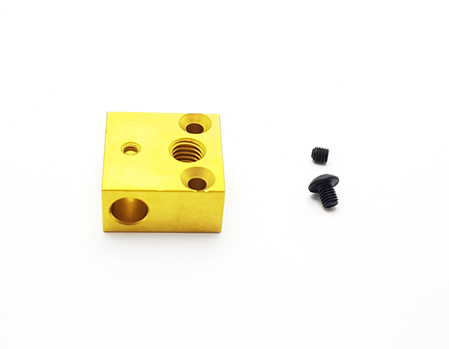 Mosazný heatblock CR10