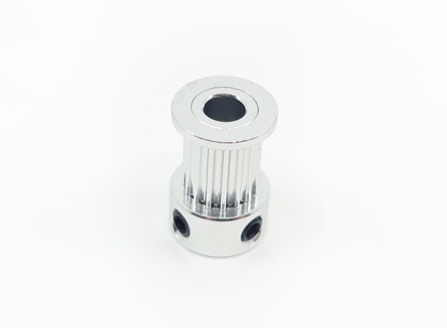 10mm Řemenice pro krokový motor 5mm GT2 16 zubů