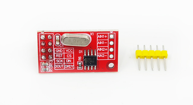 AD převodník AD7705  16-bitový modul SPI