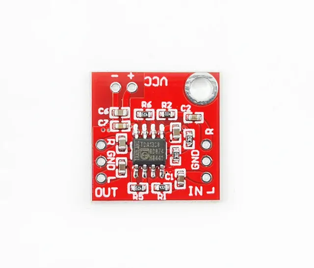 Mini stereo sluchátkový zesilovač TDA1308