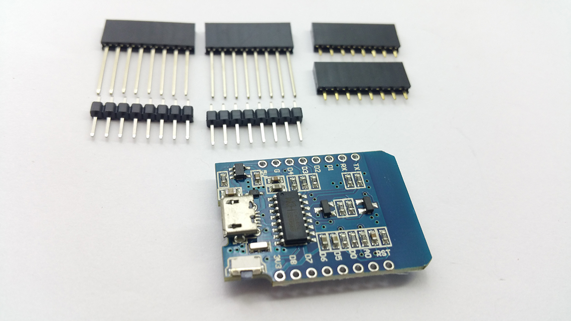 WiFi vývojová deska WeMos D1 Mini ESP8266 2,4GHz SoC IoT