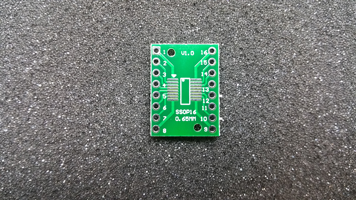 SMD DIP adaptér SO16 SOIC16 TSSOP16