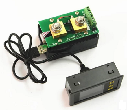 Wattmetr Ah-metr 120V 30A s barevným displejem