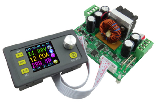 Digitální nastavitelný zdroj 32V 12A do panelu