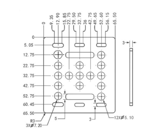 Stavebnice vozíku na hliníkový profil 20x20 V-Slot