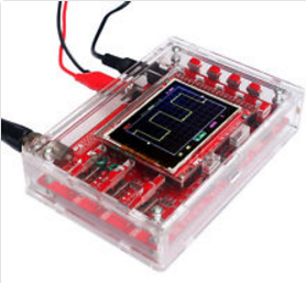 Průhledná krabička pro osciloskop