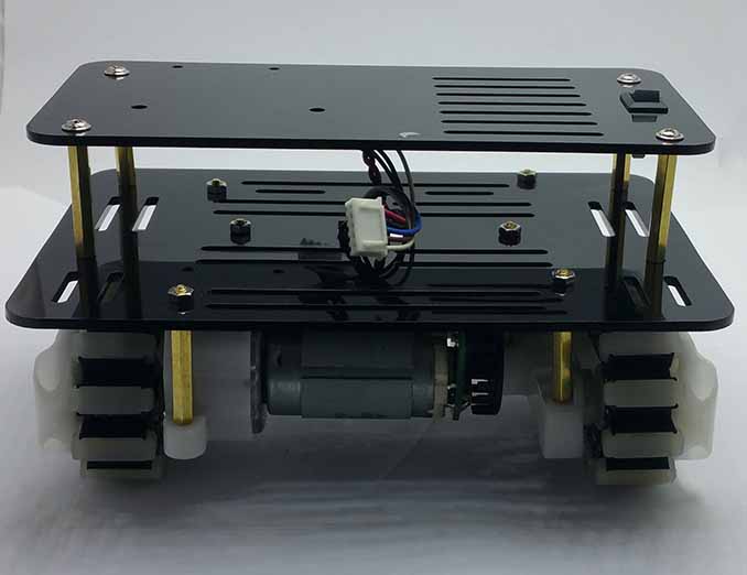 Stavebnice pásového podvozku pro robota