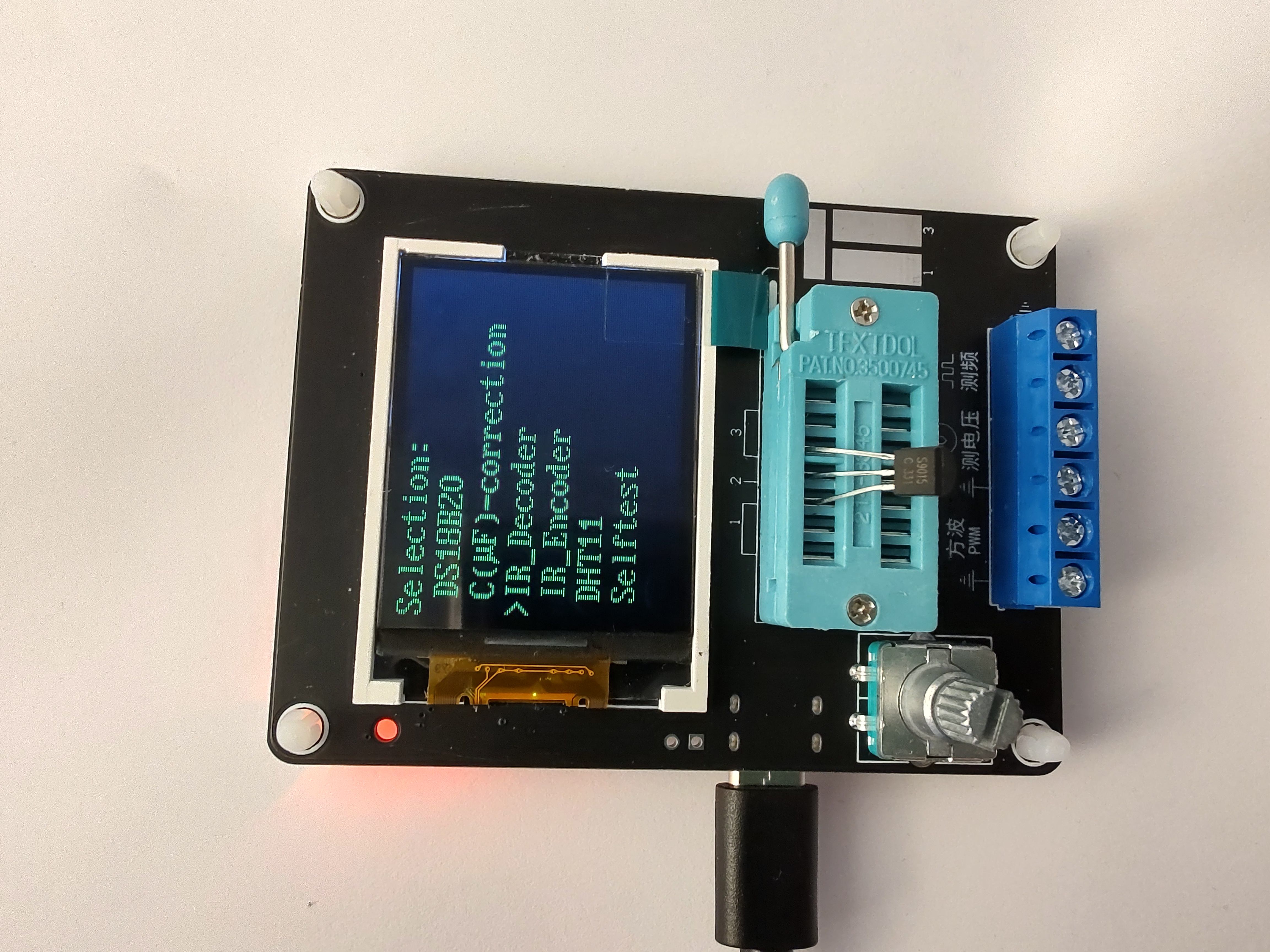 Automatický tester generátor měřič RLC , ESR a polovodičových součástek