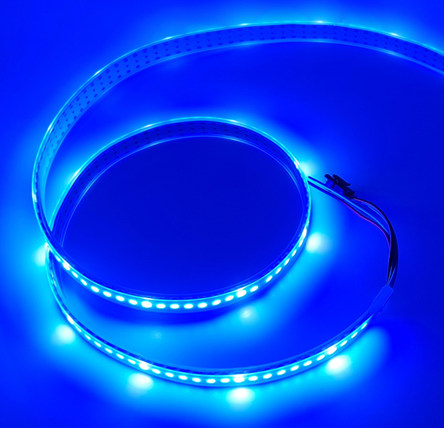 Adresovatelný LED pásek 43W/m WS2812B  RGB 1m voděodolný