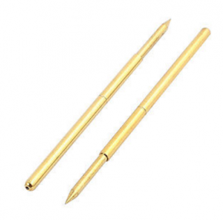 Pogo pin odpružený hrot zlacený